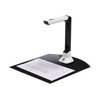 Scanner per documenti, Fotocamera for documenti for insegnanti, scanner for fotocamera for documenti USB portatile con supporto Scanner for foto Doc Cam in formato A4 HD da 8 MP