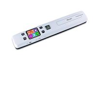Scanner per Documenti, Mini scanner portatile for documenti e immagini A4, scanner portatile ad alta velocità 1050 DPI JPG/PDF for uso aziendale scolastico(White)