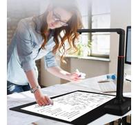 Scanner per documenti portatile ad alta definizione da 23 MP e OCR multilingue, design pieghevole per un facile utilizzo in aula e l'ufficio