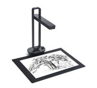 Scanner Per Fotocamera Per Documenti, Scanner Per Libri Ad Alta Definizione Da 18 MP, Fotocamera Per Documenti Portatile Con Luce LED, Correzione Intelligente Della Deflessione, Rifilatura