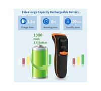 Scanner per Inventario 2D Wireless QR Barcode Data Collector Lettore Portatile per Inventario di Magazzino con Display