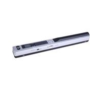 Scanner per libri, Mini scanner portatile palmare for scuola, casa, ufficio, scansione di foto a colori, supporto for documenti per foto/carte d'identità/manoscritti d'ufficio(Silver)