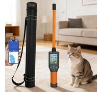 Scanner per microchip auricolari per animali, scanner per microchip auricolari per animali da allevamento, scanner per microchip per animali domestici, FDX-B HDX EMID, memoria per 20.000 registrazioni
