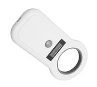 Scanner per microchip per animali, 134,2 kHz/125 kHz, EMID FDX B, portatile, USB senza fili, bianco