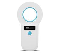 Scanner per microchip per animali domestici, lettore di etichette per animali per RFID 34,2 Khz / 125 Khz Supporto ricaricabile per EMID / FDX-B, adatto per animali / animali domestici / cani / gatti