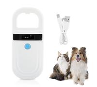 Scanner per microchip per animali domestici, lettore di ID microchip RFID portatile ricaricabile USB per FDX B 11784 11785 per animali domestici maiali cani gatti