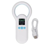 Scanner per microchip per animali - Lettore ID animali portatile da 134,2 Khz con schermo TFT da 1,44 pollici - Connettività Bluetooth 5.0 e USB 2.0 - Compatibile con tag ISO