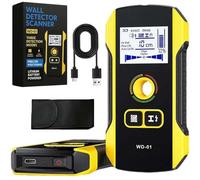 Scanner Per Pareti Del Rivelatore Metallico Di Precisione Con Foro Di Posizionamento, Sensore A Perno Elettronico 3 In 1 Con Fino A 120 Mm, Tracker Di Profondità, Cercatore Di Prigionieri Per Rilevare