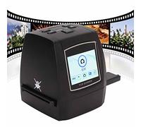 Scanner per Pellicole da 22 MP, Scanner per Pellicole e Diapositive con Display LCD TFT da 2,4 Pollici, Converte Pellicole da 35 Mm/126/110/Super 8 e 135/126/110 Diapositive in Foto Digitali,(EU)