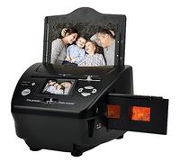 Scanner per pellicole e diapositive, scanner per negativi da 16 MP ad alta risoluzione, schermo LCD da 2,4", converte diapositive e negativi da 35 mm/135 in foto digitali