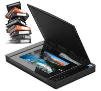 Scanner piano di grande formato A3, scanner for documenti, foto e libri con scansione automatica con sorgente luminosa a LED, risoluzione fino a 2400 * 2400 DPI, scansione di 12" X 16,8" in 8 secondi,