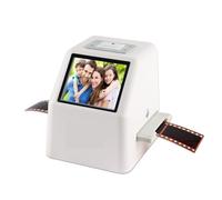 Scanner portatile for pellicole negative da 22 MP, convertitore for diapositive da 35 mm, visualizzatore di immagini digitali con LCD da 2,4" e software di editing integrato(FS610-white)