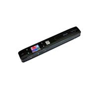 Scanner portatile, formato A4, Wi-Fi, schermo LCD, alta risoluzione, 1050 DPI, nero