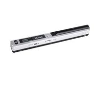 Scanner portatile iScan A4 900 dpi/1050 dpi, lettore di documenti, libri fotografici, contratti, ufficio, viaggi, studio, uso USB cablato(900dpi Silver USB)