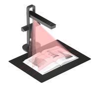 Scanner Portatile per Libri CZUR Aura Pro Scanner per Documenti Max Formato A3 con Lampada con Riconoscimento Multilingua (OCR), Compatibile con MacOS e Windows