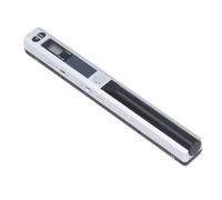 Scanner Portatile, Scanner Fotografico Portatile Fino a 900 DPI, Scanner Mobile per Documenti A4, Foto, Immagini, Ricevute, Selezione Formato JPG/PDF, per Casa o Ufficio (SILVER)