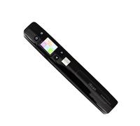Scanner portatile, Scanner portatile for immagini di documenti con bacchetta da 1050 DPI, formato A4, JPG/PDF, display LCD Wifi(Noir)