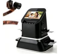 Scanner professionale da 22 MP per pellicole, diapositive e negativi | Scanner e digitalizzatore per pellicole e diapositive, per pellicole da 35 mm e medio formato 120, con ampio display da 4,3"