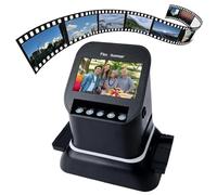 Scanner Professionale For Pellicole Da 22 MP For Formati 35mm E 120 Schermo LCD Da 4,3" Digitalizzatore Di Negativi Diapositive Ad Alta Risoluzione For L'archiviazione Di Foto