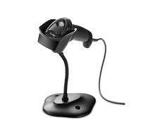 Scanner Zebra DS2208 USB 1D/2D con supporto Scanner 1D/2D con cavo USB e supporto da tavolo, dotato di lettura omnidirezionale e passaggio automatico