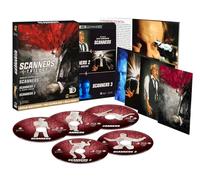 Scanners 1-2-3 La Trilogia (4K Ultra HD + 4 Blu-Ray Disc + Card + Booklet)