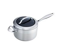 Scanpan - CASSERUOLA "CTX" CON MANICO E COPERCHIO IN VETRO CM Ø20X15/L 3,5