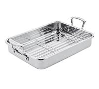 SCANPAN Impact 71422600 - Teglia per arrosto con griglia, in metallo