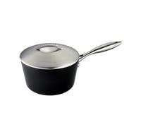 Scanpan Professional 2 QT Passuole con coperchio - pentole antiaderenti facili da usare - Utenti di metallo per lavastoviglie e cassaforte al forno -