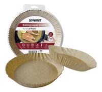 ScanPart 2910070002 Carta per friggitrice ad aria calda 16 cm rotonda, 100 pz