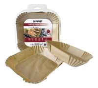 ScanPart 2910070004 Carta per friggitrice ad aria calda 16x16 cm angolare, 100