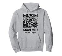 Scansionami Non Te ne pentirai Divertente QR Trump Dance Code Felpa con Cappuccio