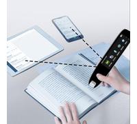 Scansione di Traduzione, Offline HD Eye Friendly Black Scan Reader Dizionario Traduttori di Lingue Straniere Touchscreen Portatile per Libri di Testo Traduttore Scanner