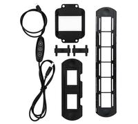 Scansione e copia di pellicole negative da 35 mm con luce LED regolabile su 10 livelli per vecchie foto, convertitore da negativi a digitale