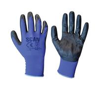 Scansione - Max. Guanti di destrezza in nitrile - L (taglia 9)