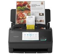 ScanSnap iX2500 Nero - Scanner duplex ultra veloce da 45 ppm, ADF da 100 fogli, 600 DPI, touch screen da 5", connettività Wi-Fi/Bluetooth/USB