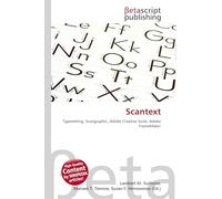 Scantext: Typesetting, Scangraphic, Adobe Creative Suite, Adobe FrameMaker