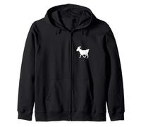 Scapegoat White Felpa con Cappuccio