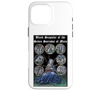 Scapolare Nero dei Sette Dolori di Maria Custodia per iPhone 16 Pro Max