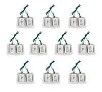 Scapolare Verde | Cuore Immacolato di Maria Prega per noi ora e all'ora della nostra morte | Guarigione e conversioni | Grande dono cattolico per la prima comunione e cresima, tessuto, Senza pietra