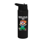 Scappare dalle mie responsabilità come correre Stainless Steel Insulated Water Bottle