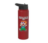 Scappare dalle mie responsabilità come correre Stainless Steel Insulated Water Bottle