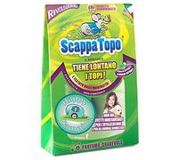 SCAPPATOPO IL BIO-REPELLENTE Camping - Repellente Topi Naturale per Caravan e Roulotte - Dissuasore per Topi Ecologico ad Azione Multisensoriale - Confezione 4 Pezzi da 50gr