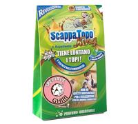 ScappaTopo Speciale Ghiri King - Repellente Naturale per Ghiri per Interni - Barriera Olfattiva Disabituante per Tetti, Sottotetti, Cantine e Garage - Confezione da 100 g (4 Pezzi)