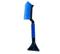 Scapplaggio per Ghiaccio 2 in 1-Raschietto per Impugnatura in Schiuma Ergonomica, Scr-Gel di Ghiaccio con Pennello da Neve per Camion E SUV, Strumento Invernale Resistente per, Rimozione della Ne