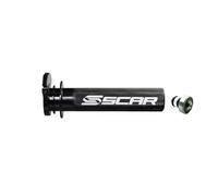 SCAR Comando Gas in Ergal Tubo con cuscinetto Compatibile con YAMAHA YZ 125 250 97-22 - Nero