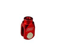 SCAR Forchetta Pedale Freno Posteriore Compatibile con BETA RR XTRAINER 125 250 300 350 390 430 480 13-22 - Rosso