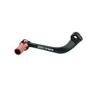 SCAR Leva Cambio in Alluminio Forgiato compatibile con HONDA CRF 110 CRF110F 13-26 - Rosso