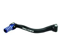 Scar Pedale di cambio GSL516 Nero con punta azzurra per moto