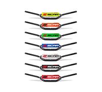 SCAR Manubrio Motocross 22mm - Basso - Alu Street Roadster Hornet CB Bandit GSR Z750 - Paracolpo Blue