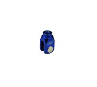 SCAR Forchetta Pedale Freno Posteriore Compatibile con YAMAHA YZ YZ-F WR-F WR-X YZ-X YZ-FX 125 250 450 03-23 - Blu